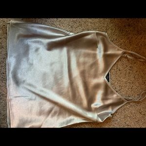 Spaghetti strap dressy tank